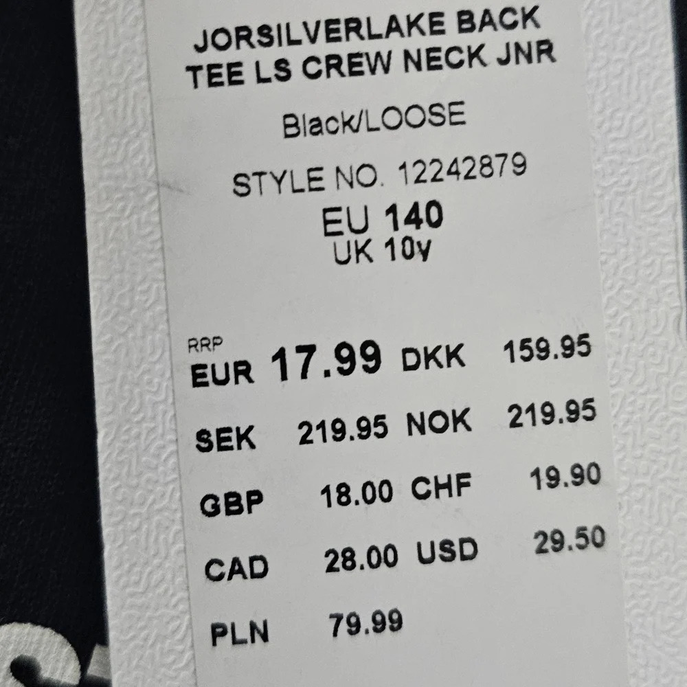Jack and Jones Copenhagen Long Sleeve Graphic Tee - Picture 3 of 5